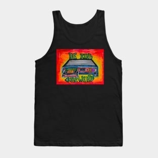 Rewind to the 1980's Retro VHS Tape Tank Top